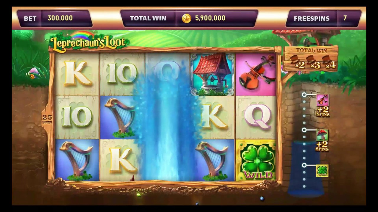 Mirrorball Slots Kingdom of Riches - Leprechaun's Loot [10 Free Spins]