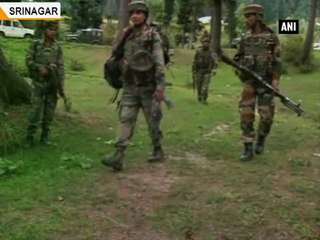 Encounter between militants, security forces underway