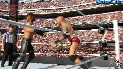 Randy Orton Vs Seth Rollins Highlights - WWE Wrestlemania 31