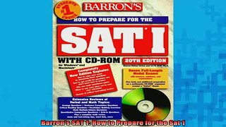 Free Full PDF Downlaod  Barrons SAT 1 How to Prepare for the Sat 1 Full EBook