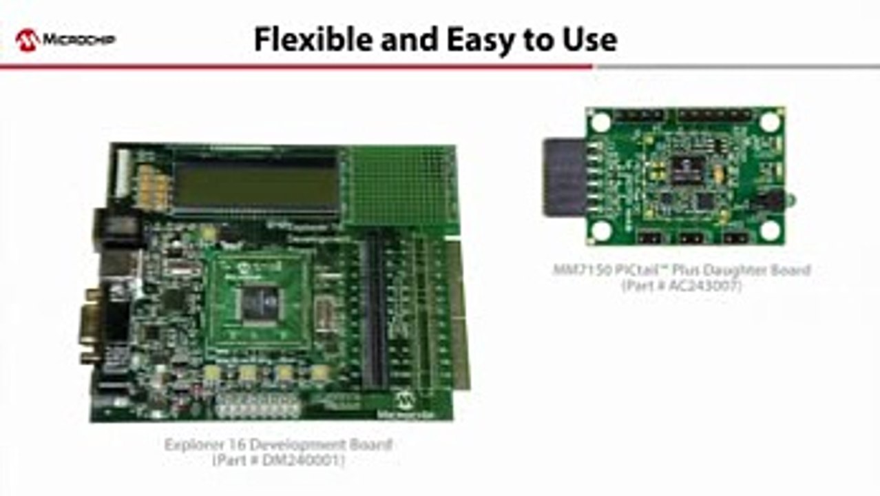 MM7150 Motion Module Demonstration from Microchip Technology