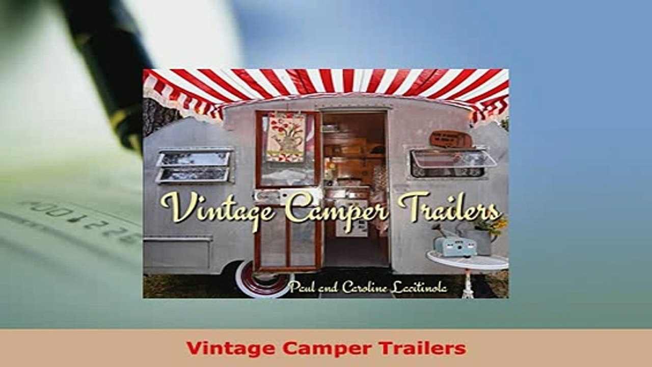 PDF  Vintage Camper Trailers  Read Online