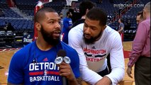Detroit Pistons Players Lounge, pres. by FSD - Marcus Morris