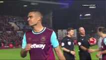 West Ham fans chanting after the end of their last match in Boleyn Ground