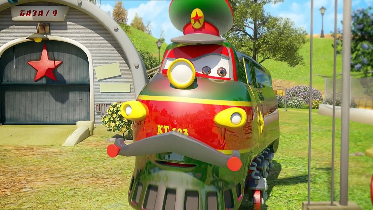 Паровозик Тишка - Большой сборник мультфильмов 13 (Мультики про паровозики и поезда)