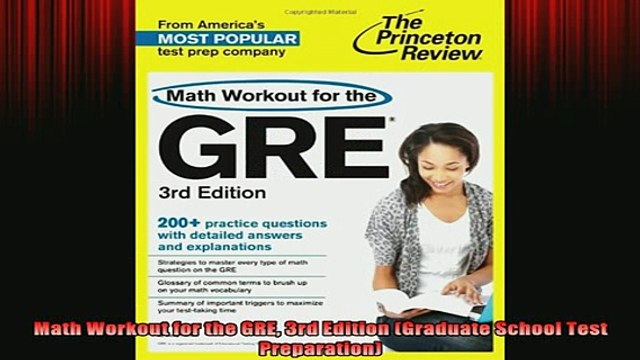 READ book Math Workout for the GRE 3rd Edition Graduate School Test Preparation Full Free