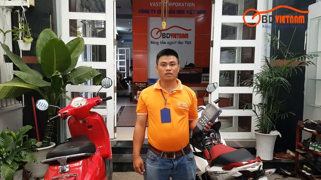 Máy đọc lỗi xe máy MST100P kiếm tra xe Exciter 2015