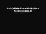 Read Study Guide for Mankiw's Principles of Macroeconomics 7th Ebook Free