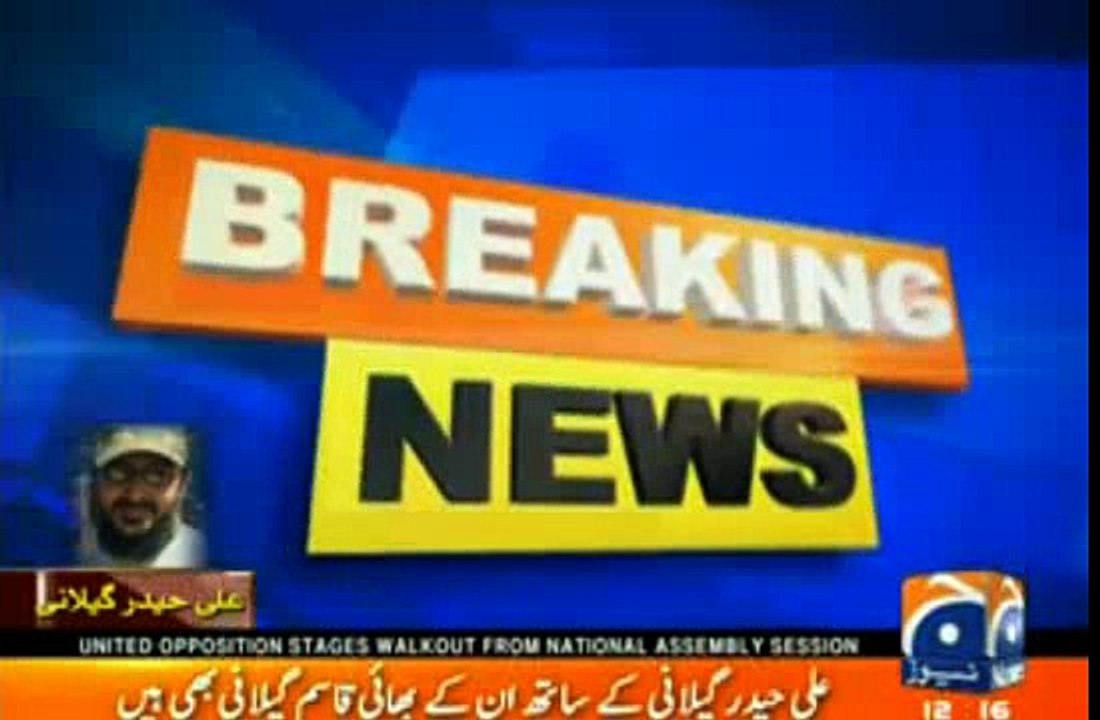 Ali Haider Gillani's Plane Lands in Old Lahore Airport - Exclusive Footage of Special Plane