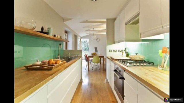 Фартук для кухни из стекла: 45 вариантов