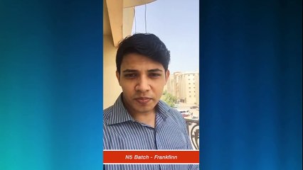 Frankfinn Reviews by Student ARKA NARAYAN ADHIKARI of N5 Batch