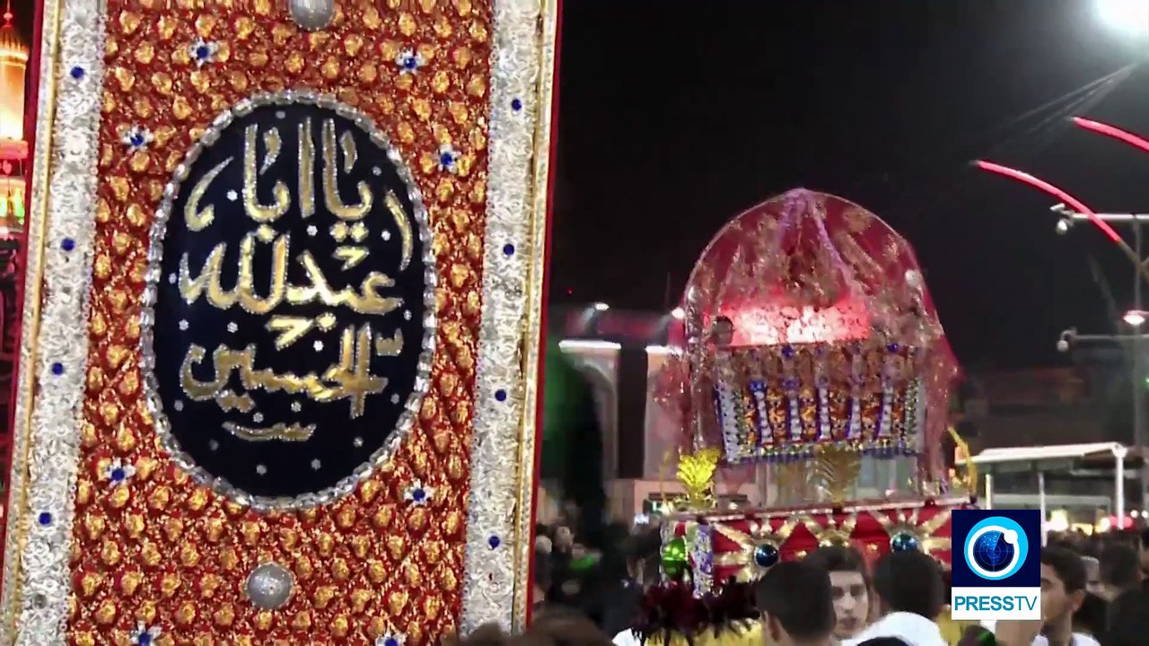Millions celebrate birth of Imam Hussein Alī ibn Abī Tālib in Iraq's Karbala