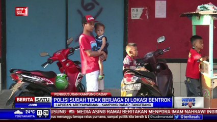 Suasana Kondusif, Kepolisian Tinggalkan Kampung Dadap