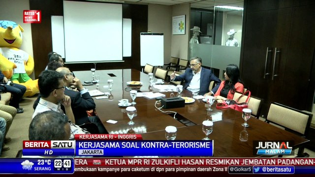 RI-Inggris Kerja Sama Tangani Terorisme