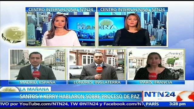 Kerry reitera compromiso de EE.UU. con Colombia una vez culminen diálogos de paz con las FARC