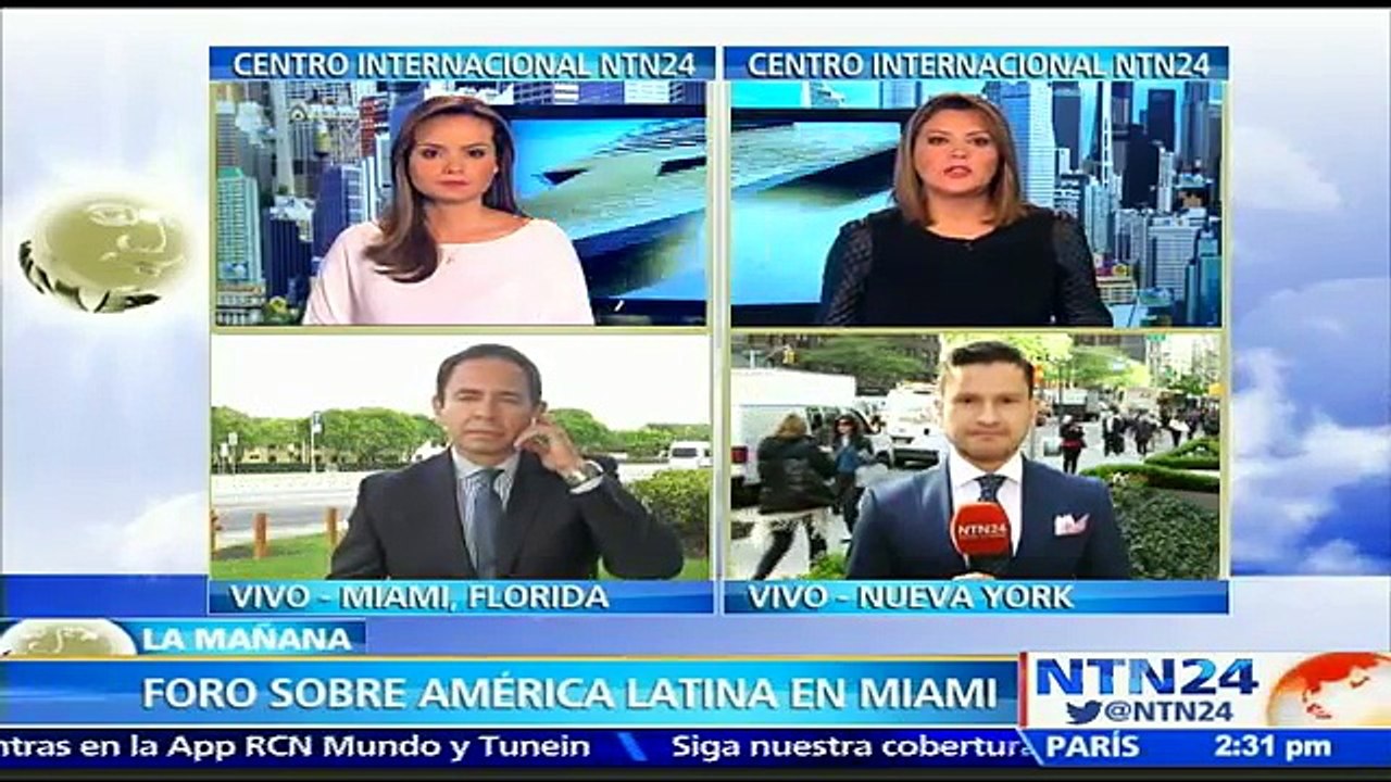 Álvaro Uribe y José María Aznar participarán en foro del Miami Dade College sobre crisis en Brasil y Venezuela