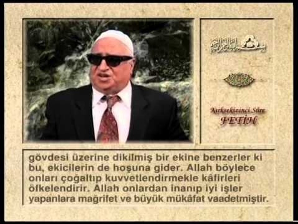 Kur'an-ı Kerim Hatmi Şerifi 26. Cüz - Kani Karaca