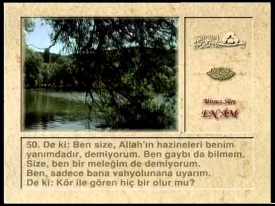 Kur'an-ı Kerim Hatmi Şerifi 7. Cüz - Kani Karaca