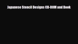 [PDF] Japanese Stencil Designs CD-ROM and Book Download Online