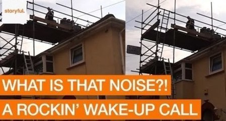 Guitarist Plays Hendrix at Full Blast From His Rooftop at 8am