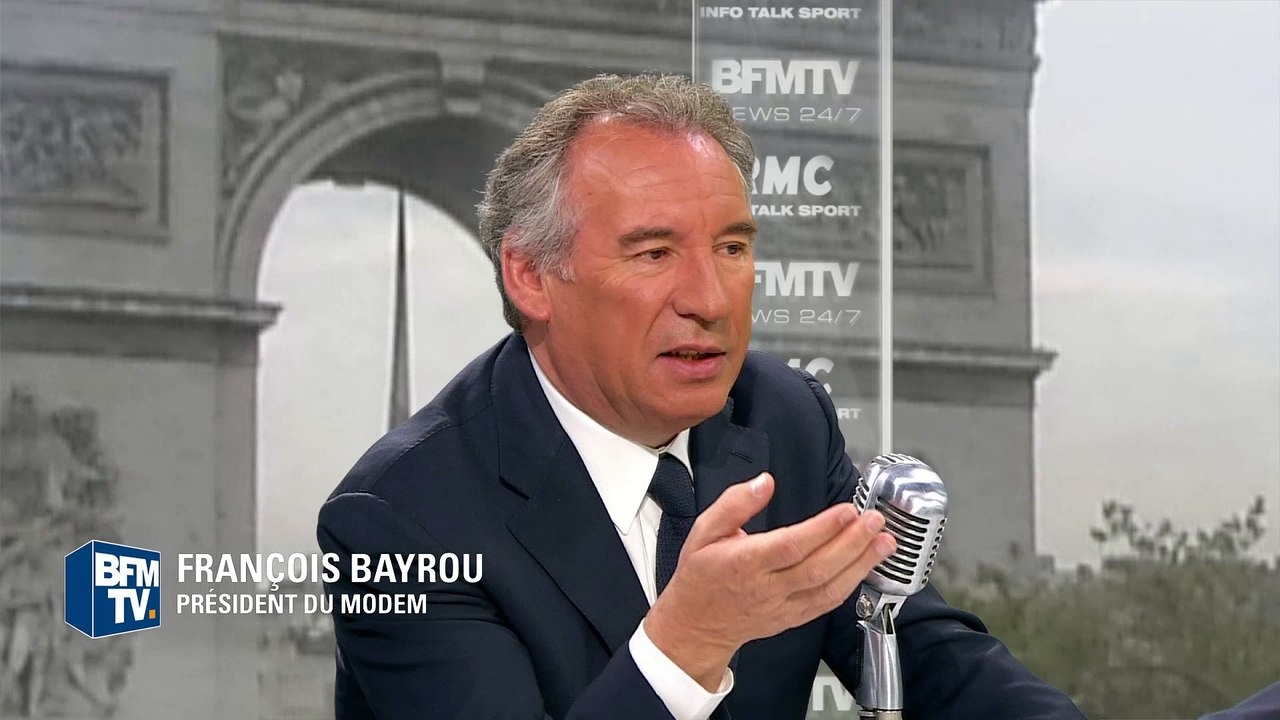 François Bayrou: "Le 49.3 ne devrait intervenir qu'à la fin d'un processus"