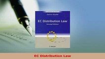PDF  EC Distribution Law  EBook