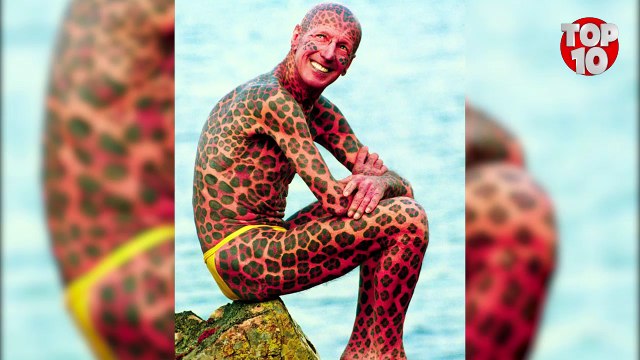 Топ 10 самых татуированных людей планеты