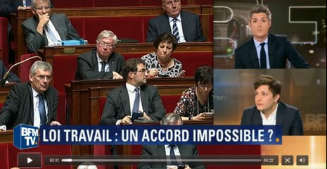 INCROYABLE...En plein débat sur BFM, le présentateur reçoit un SMS du cabinet de Manuel Valls !