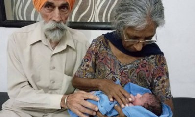 Hintli Kadın 72 Yaşında Anne Oldu