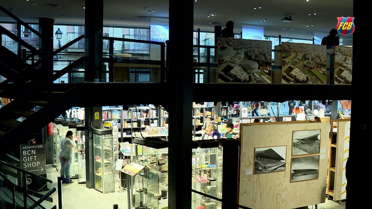 Exposició ‘Concurs Espai Barça’ al Col·legi d’Arquitectes de Catalunya (CAT)