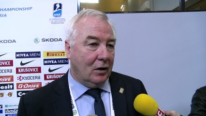 Mondial 2016. Réaction de Dave Henderson après la victoire face à la Hongrie