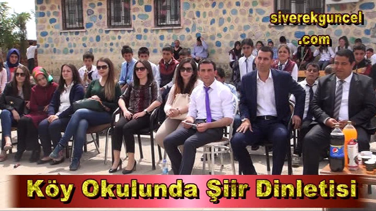 Güvenli Köy Okulundan Şiir Dinletisi
