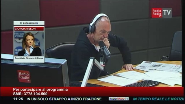 Un Giorno Speciale - On. Giorgia Meloni (Candidato Sindaco di Roma - Fratelli d'Italia) - 11 maggio 2016