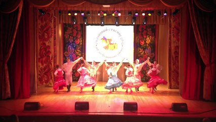 Танцевальная группа ансамбля Сибирь - Топотуха