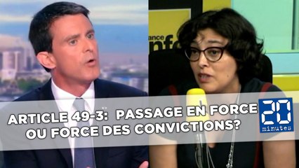 Article 49-3: Passage en force ou «force des convictions»?