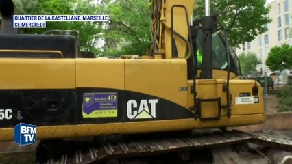 Marseille: démolition du bâtiment de la Castellane où a grandi Zinedine Zidane