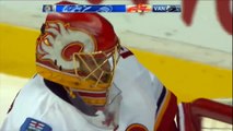 Jared McCann First NHL Goal vs Calgary (10/10/15)