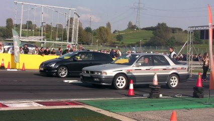 Honda Civic Type-R Vs Mitsubishi Galant Turbo