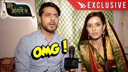 Ekta And Karam Take The OMG Challenge | Mere Angne Mein | Interview | Star Plus