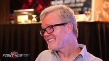 Freddie Roach  They asked me to train McGregor