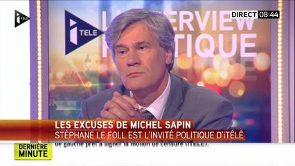 Stéphane Le Foll réagit sur l'affaire Baupin