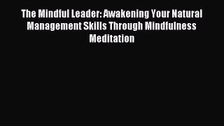 [Read book] The Mindful Leader: Awakening Your Natural Management Skills Through Mindfulness