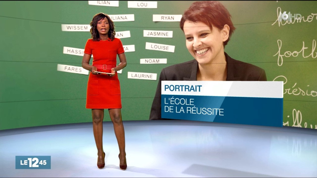 Portrait de Najat Vallaud-Belkacem - M6