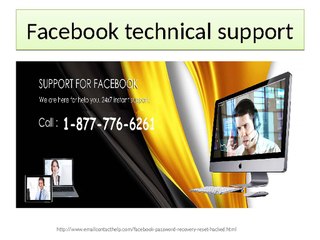 Quick technical support for facebook call us on.1-877-776-6261