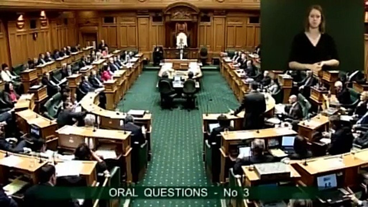 New Zealand Prime Minister after speaker order Get thrown out of the parliament