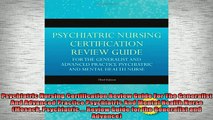 Downlaod Full PDF Free  Psychiatric Nursing Certification Review Guide For The Generalist And Advanced Practice Full EBook
