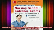 READ book  McGrawHills Nursing School Entrance Exams Second Edition Strategies  8 Practice Tests Full Free