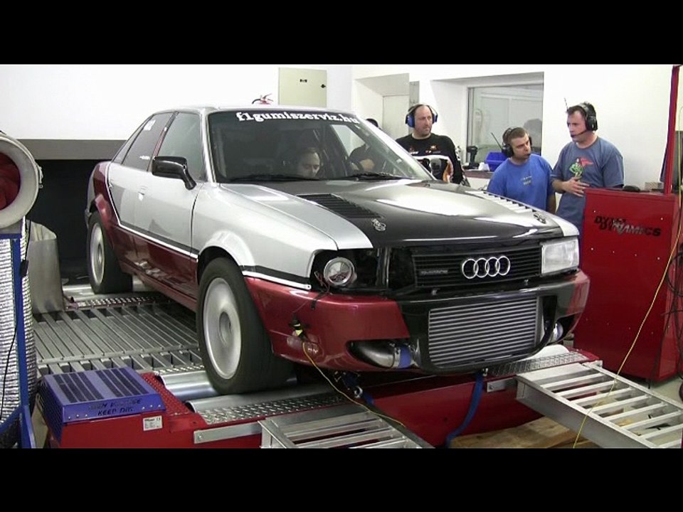 Audi 90 Quattro Turbo at Dyno Feco 832 HP