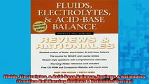 READ book  Fluids Electrolytes  AcidBase Balance Reviews  Rationales Prentice Hall Nursing Full EBook
