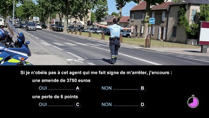 Nouvelle épreuve du code de la route